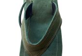 Men leather handmade sandal green