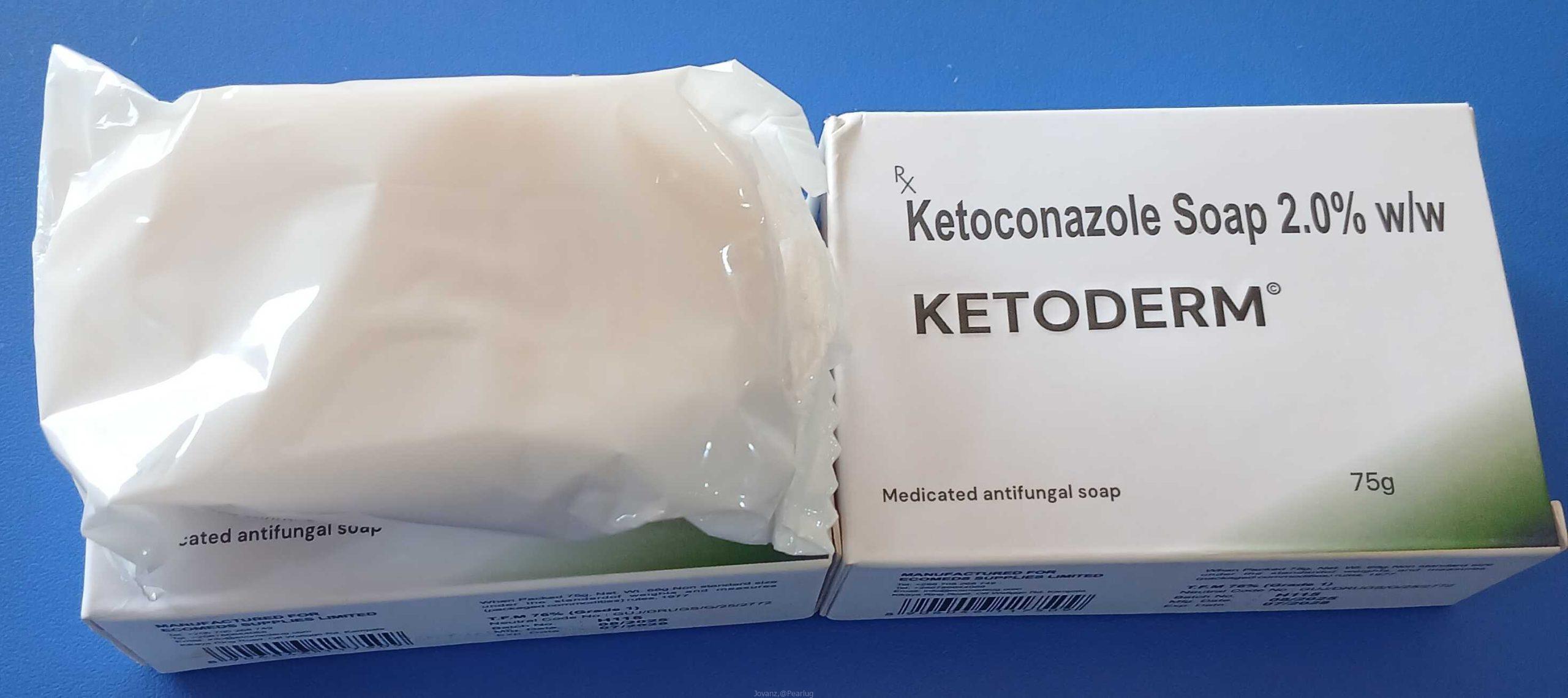 Ketoconazole antifungal soap