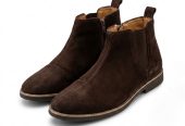 Men’s Casual Suede Chelsea Ankle Boots