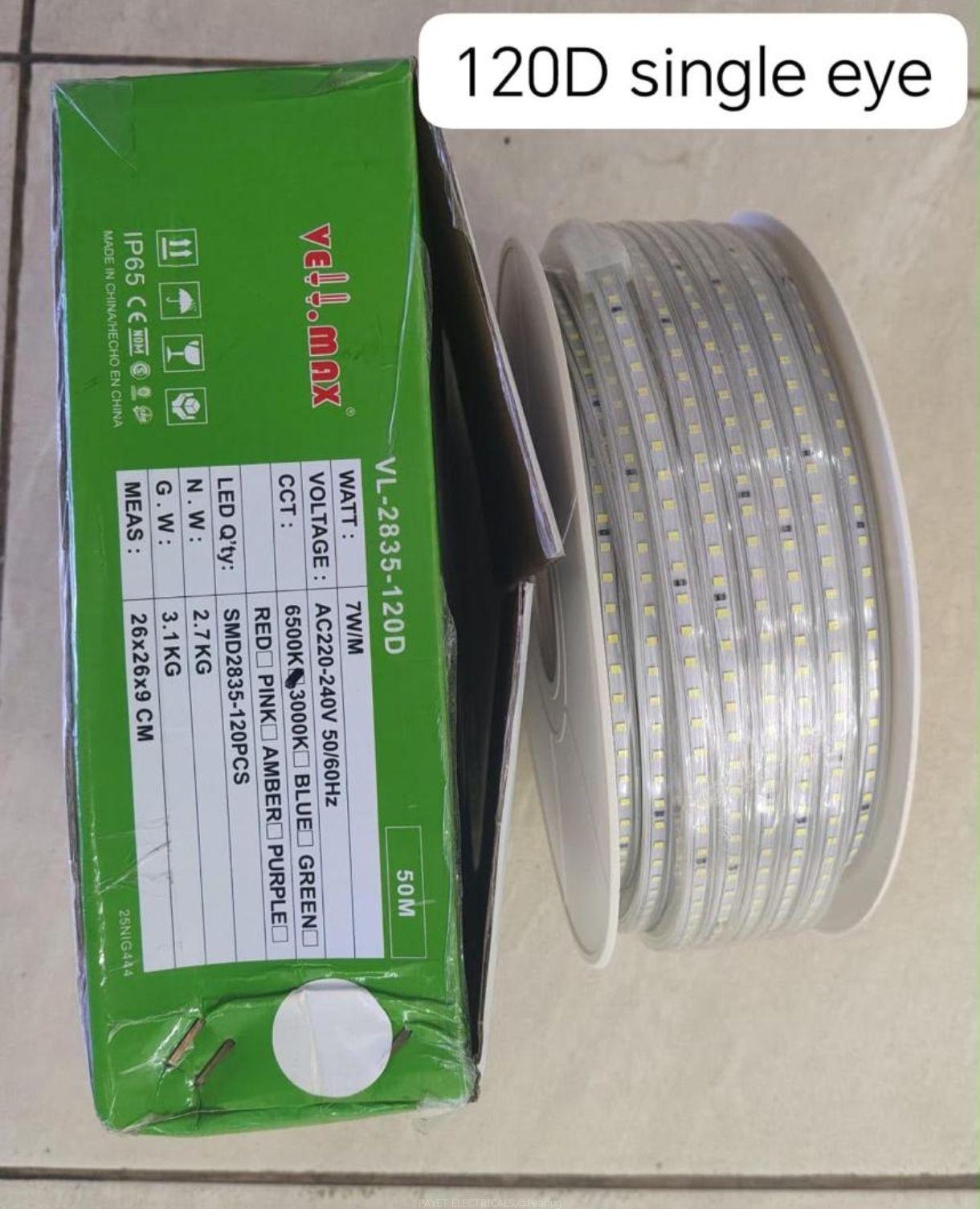 Single eye LED strip light