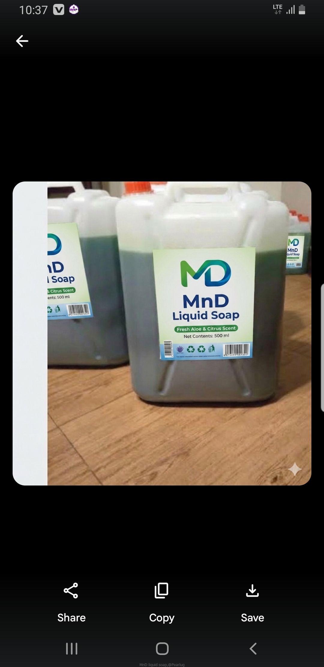 MnD liquid soap