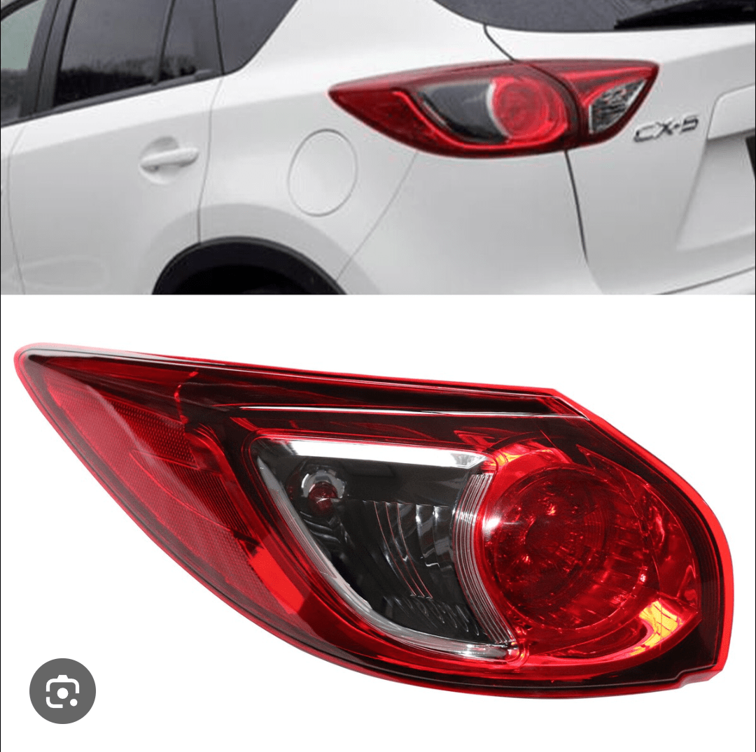 Mazda CX 5 rear lights 2016