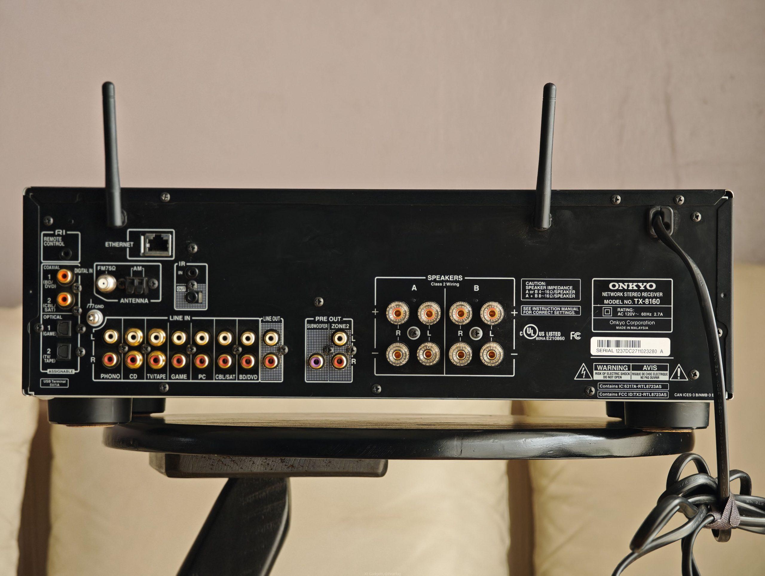 Onkyo 4ch Bluetooth,WiFi Amplifier with streaming,app control