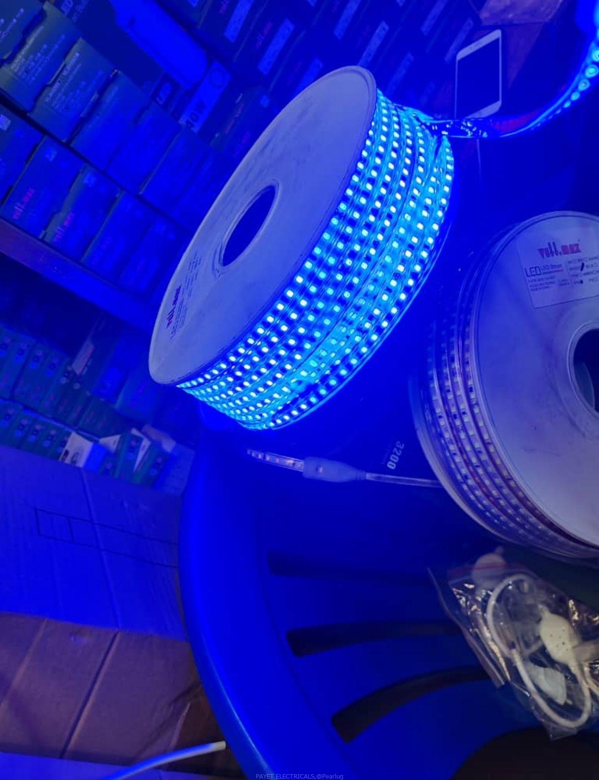 Blue LED strip light for 50meters