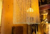 Crafty wall lamp shade