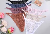 Designed netted G string knickers