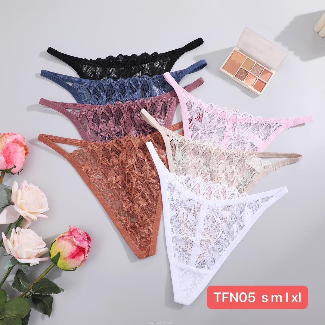 Designed netted G string knickers