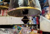 Black bedside table lamp shade