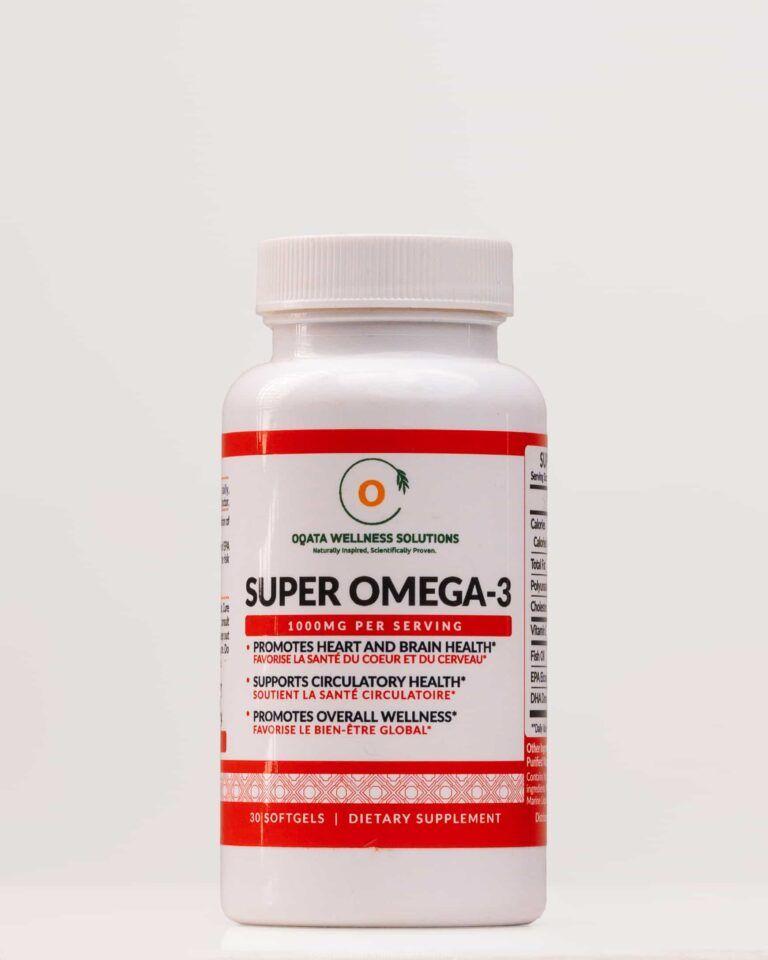 Super Omega-3 – Premium Fish Oil | Supports Heart, Brain & overall health (30 Capsules)
