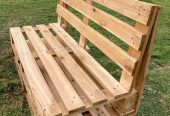 Outside pallet chairs