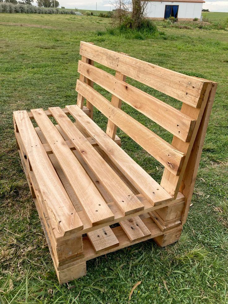 Outside pallet chairs
