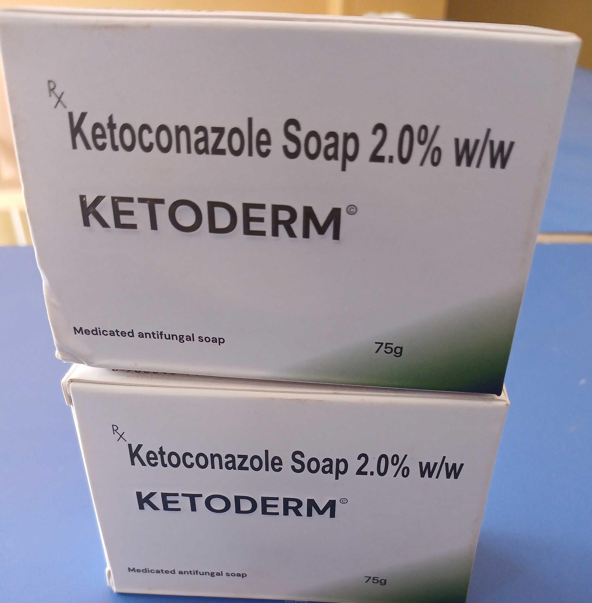 Ketoconazole antifungal soap