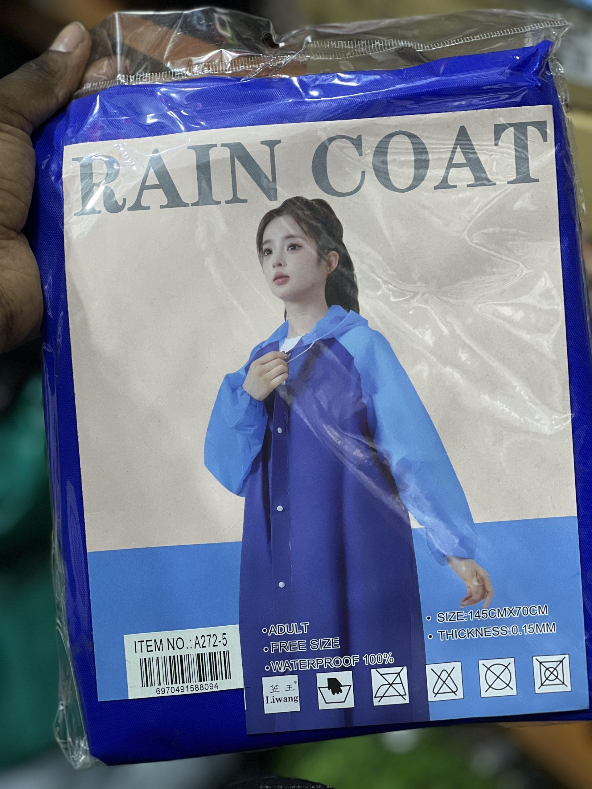 Rain coats