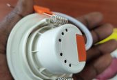3colours LED spot light/white body 7watts