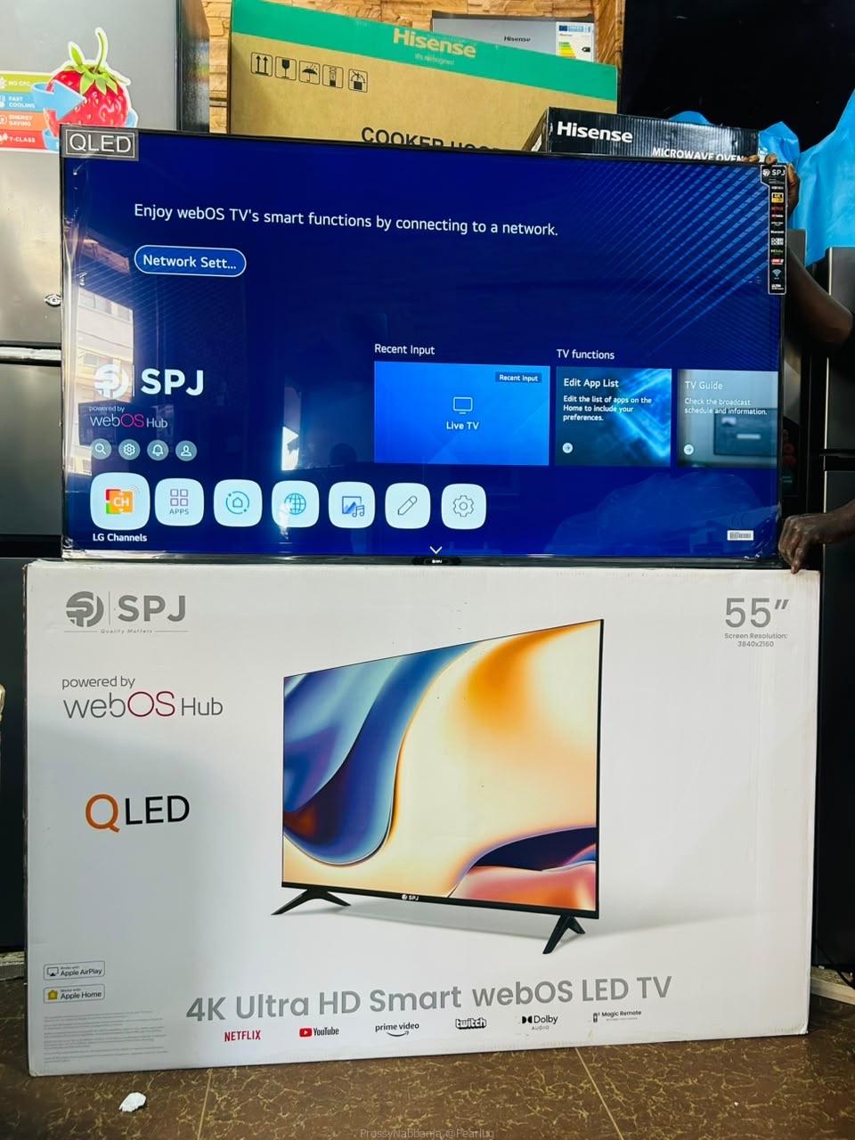 SPJ 55Inches QLED smart Tv
