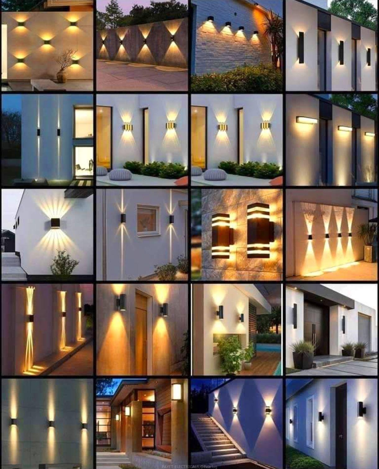 Up and down LED wall light