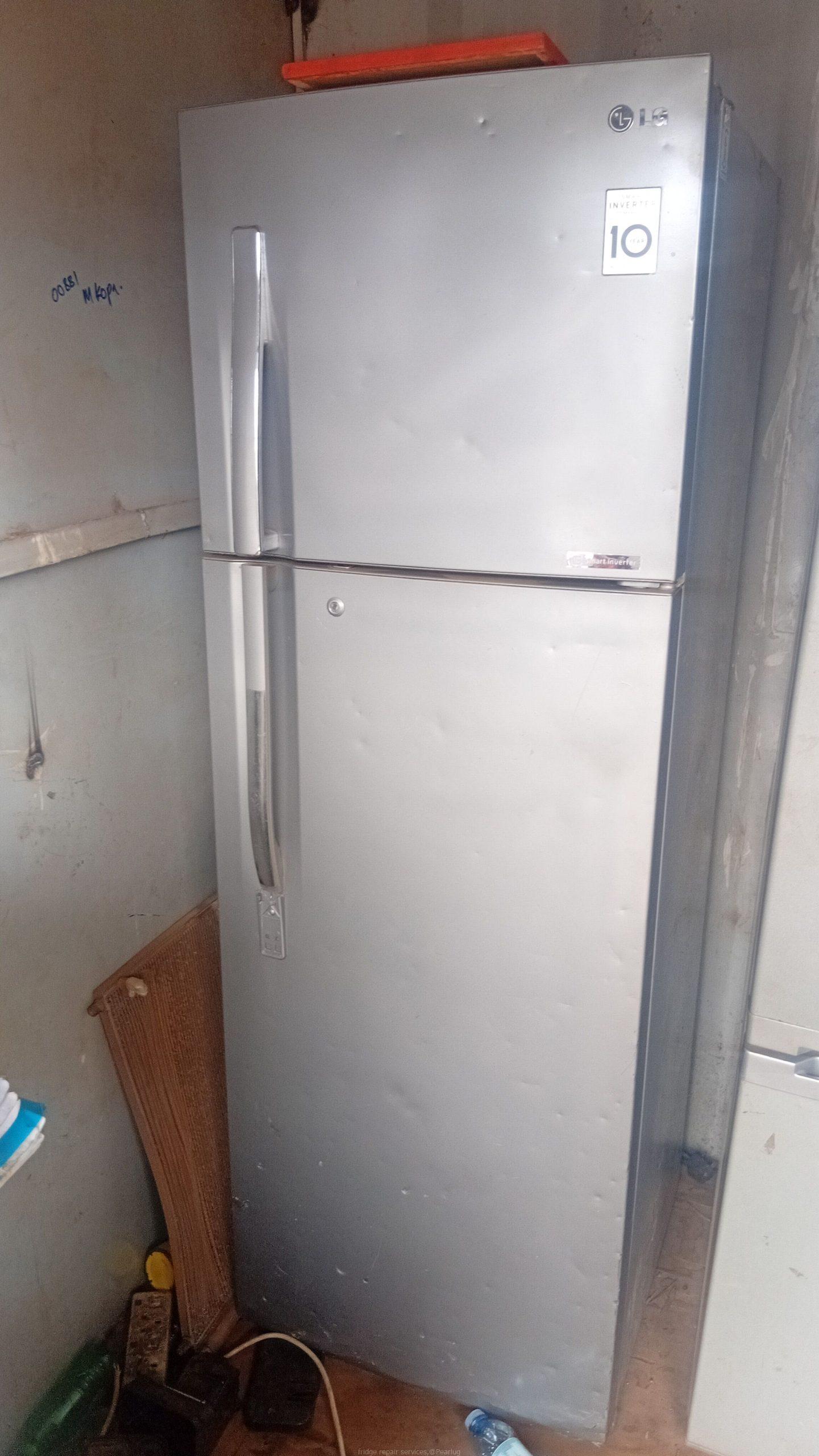 Fridge freezer gas refilling