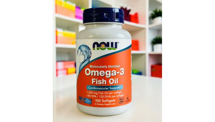 Now Supplements Omega 3 100 softgels