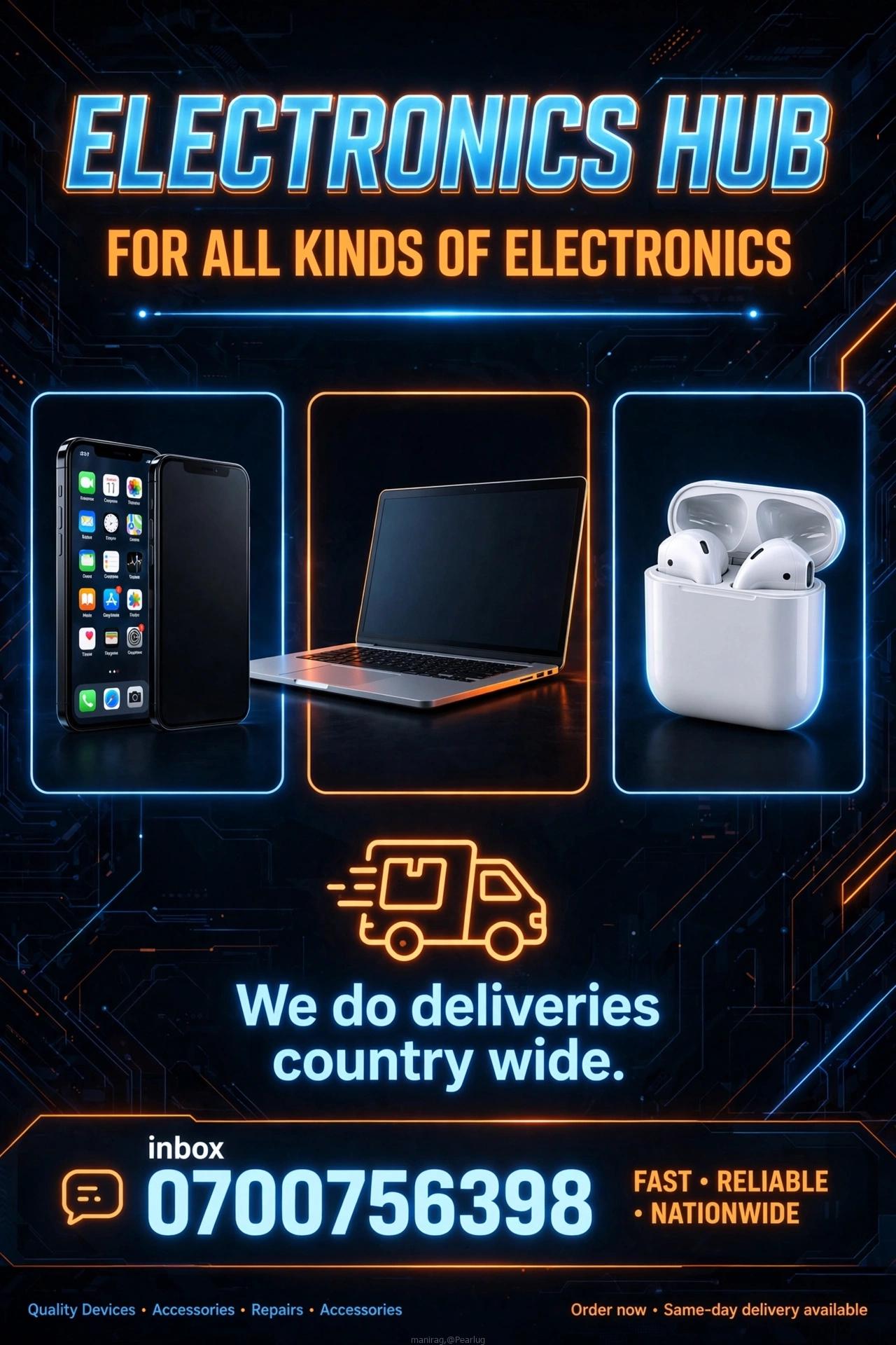 We sell all electronics