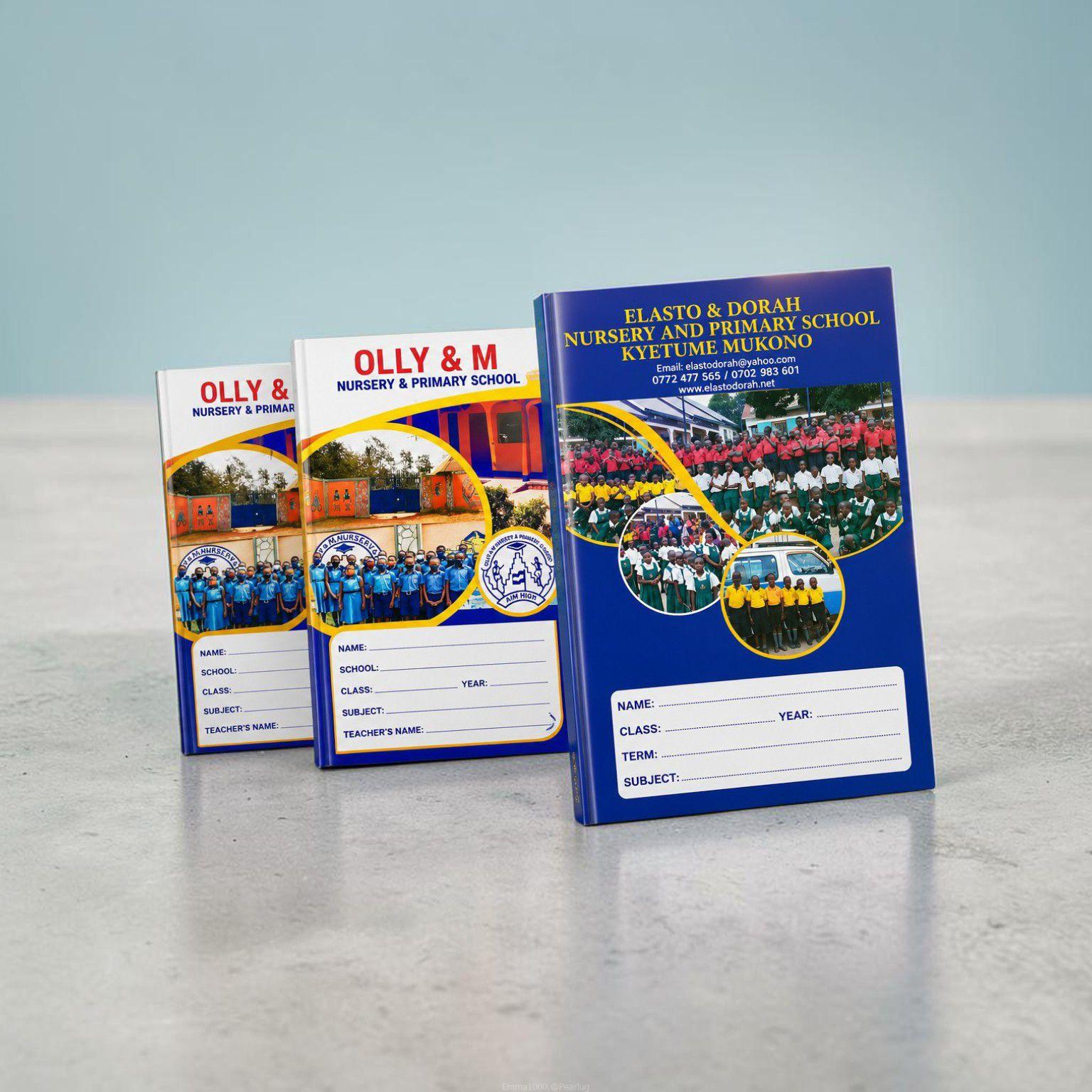 Branded counter books 4quire
