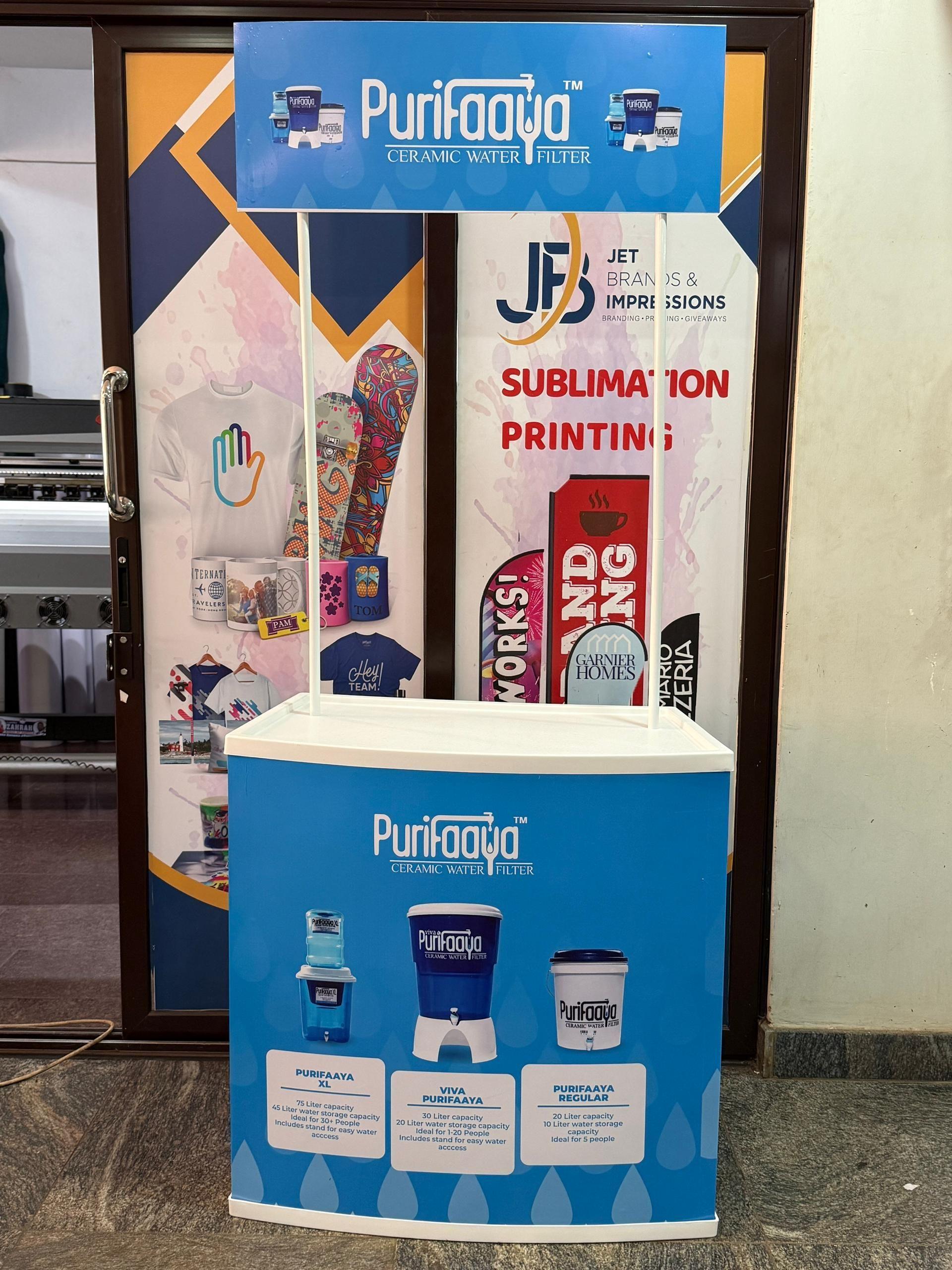 Promotional table