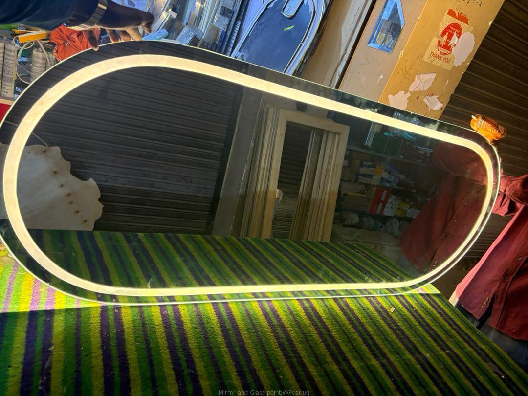 Mirrors and glass installation