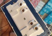 Double socket for multiple inputs