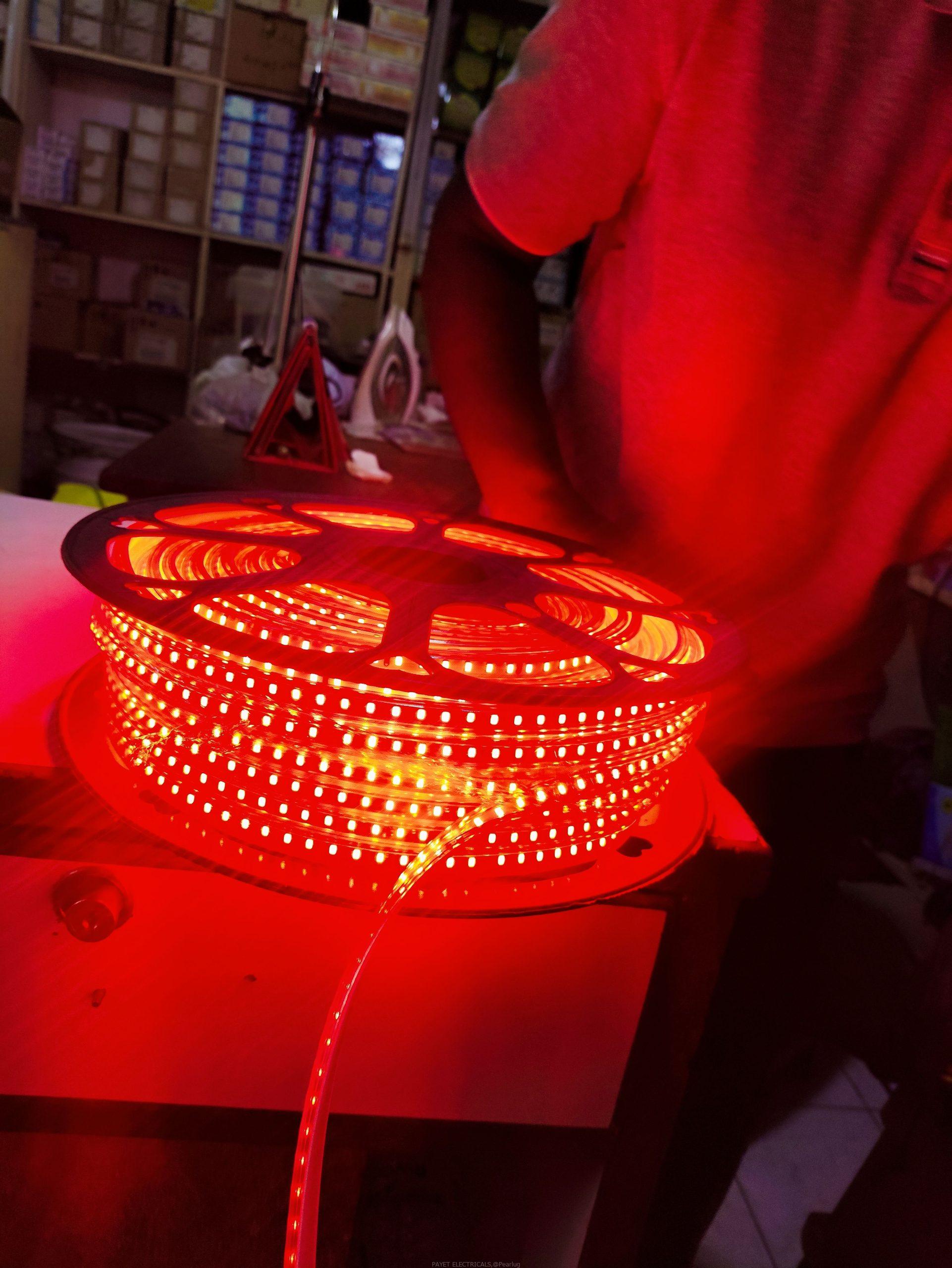 LED red strip light for 50meters