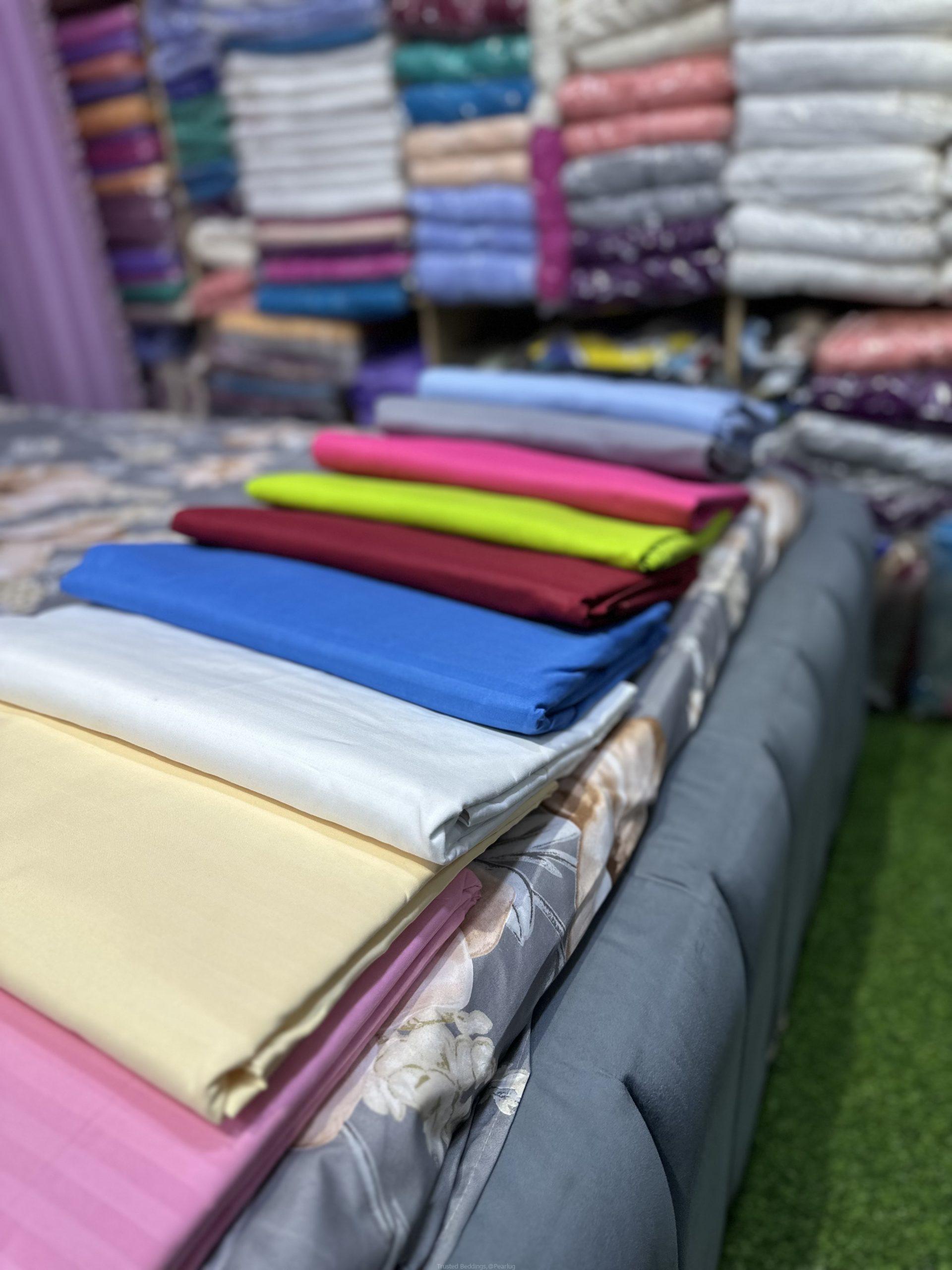 Egyptian cotton bedsheets