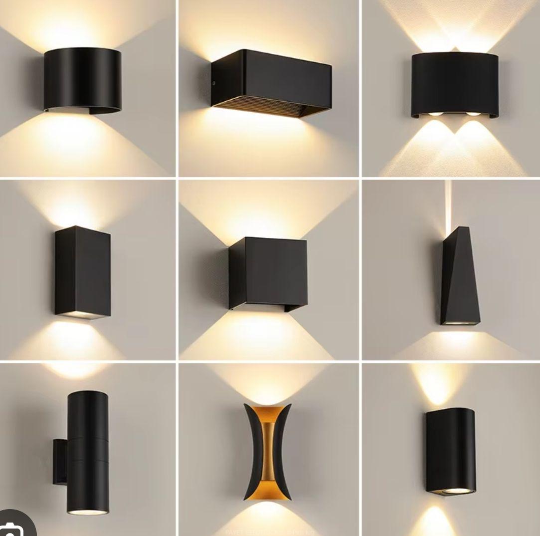 Unique LED wall light