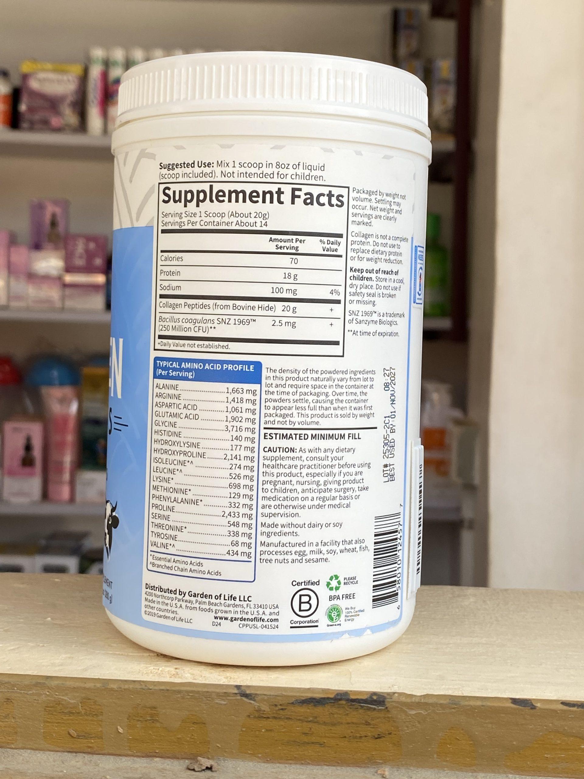 Collagen powder