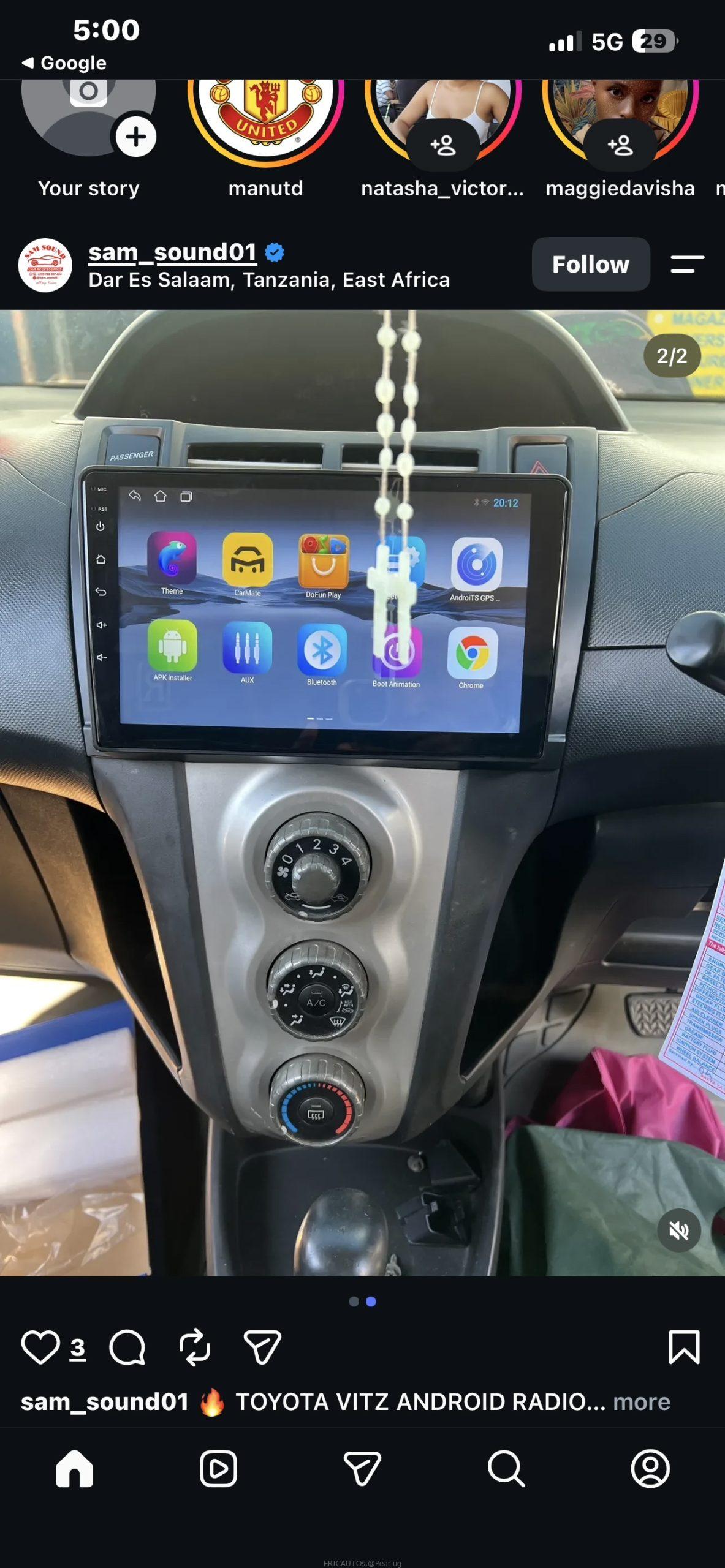 Car android radio