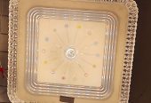 Square LED ceiling light