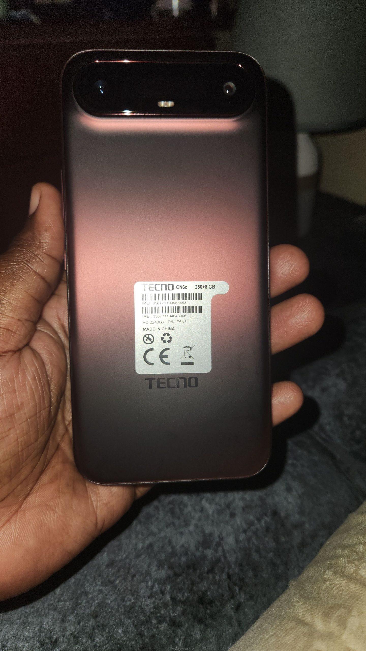 Camon techno slim bought on 4th August still in good condition