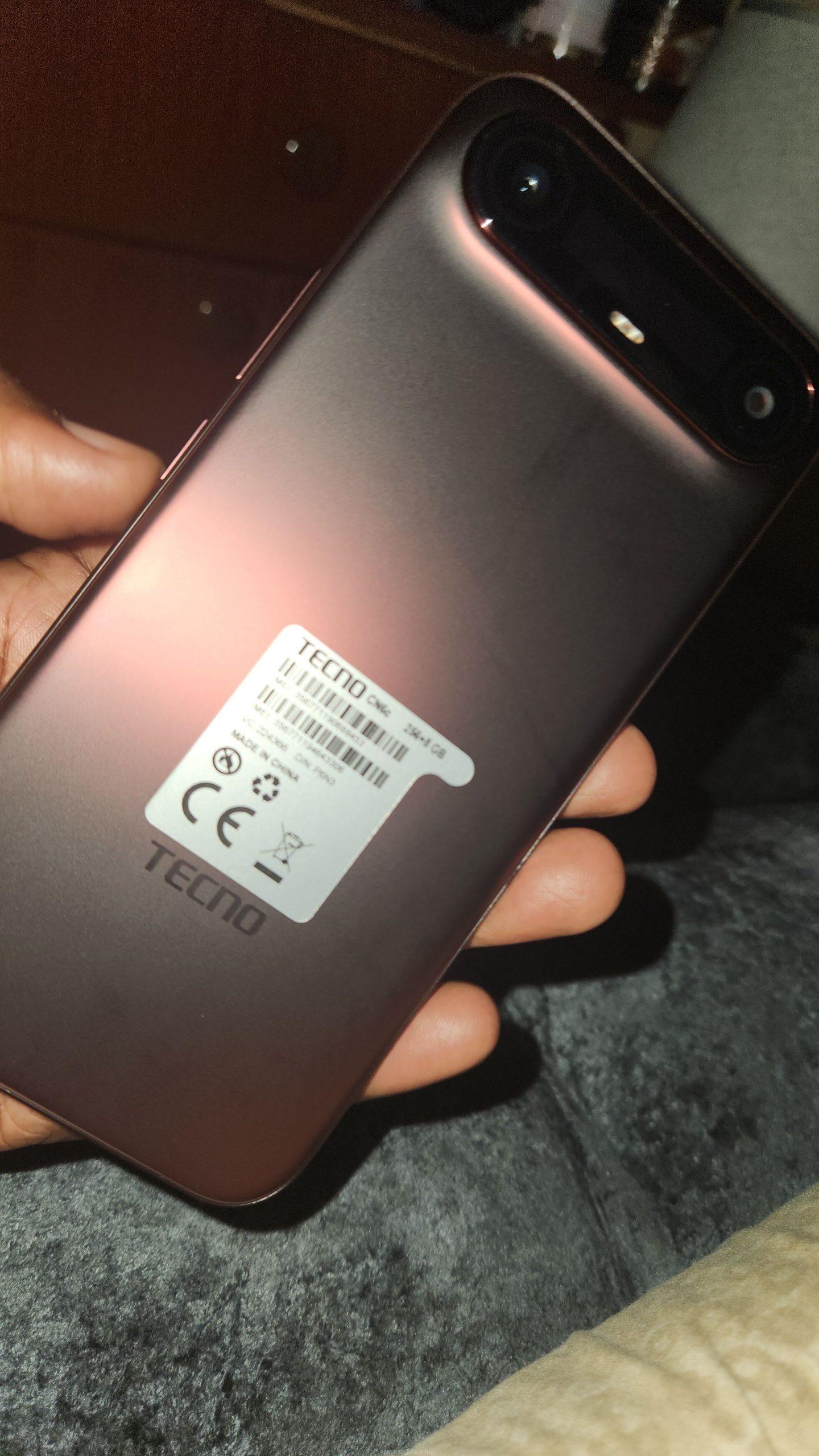Camon techno slim bought on 4th August still in good condition