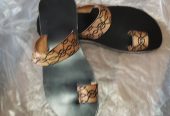 Crochet craft sandals