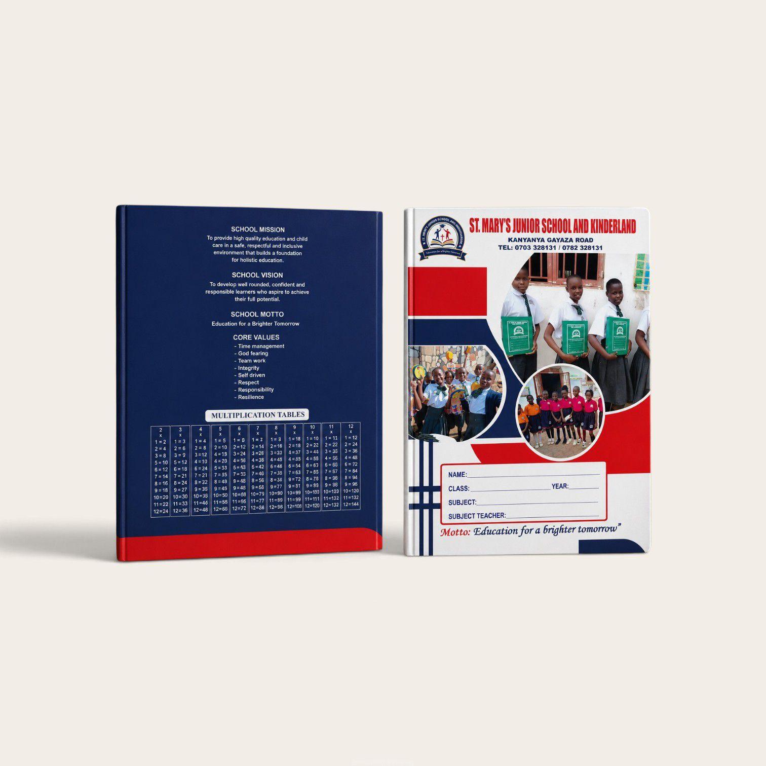 Branded counter books 4quire