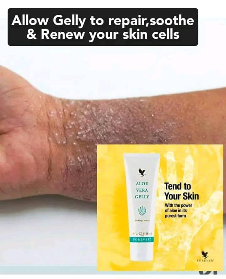 Aloe vera gelly tube