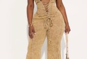 Denim jumpsuit