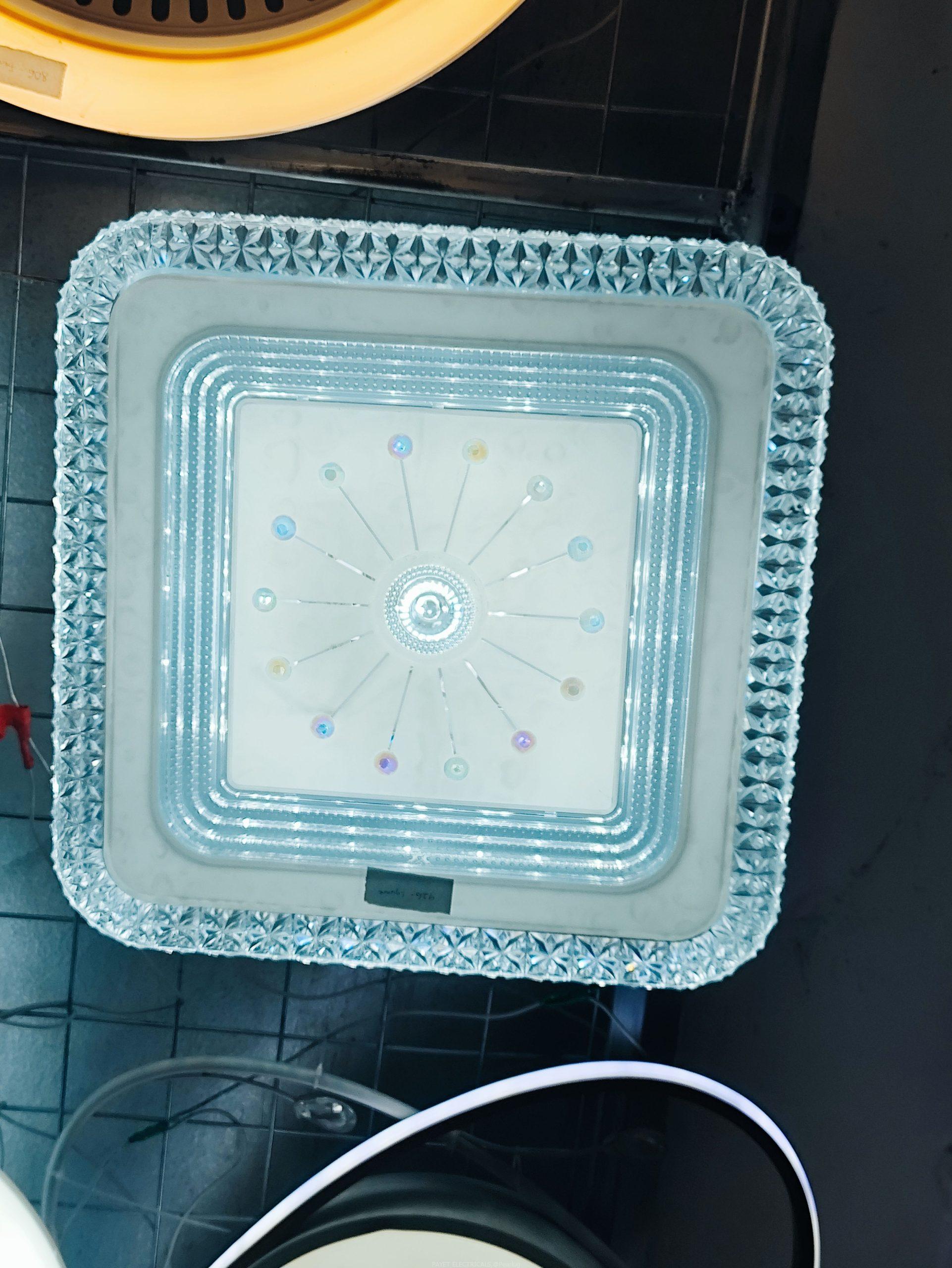 Square LED ceiling light