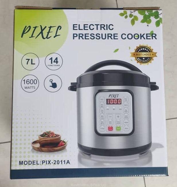Pixel 7 litre digital pressure cookers