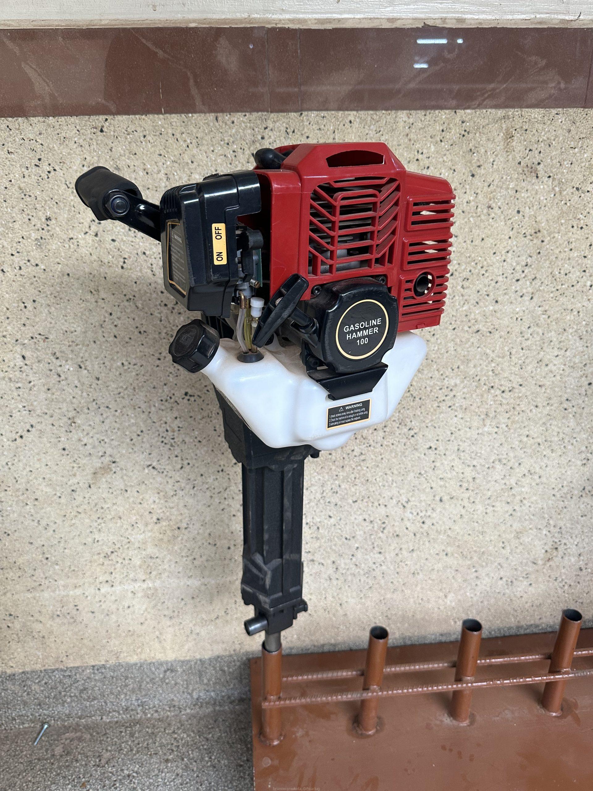 Brand new gasoline hammer 100petrol demolition jackhammer concrete breaker