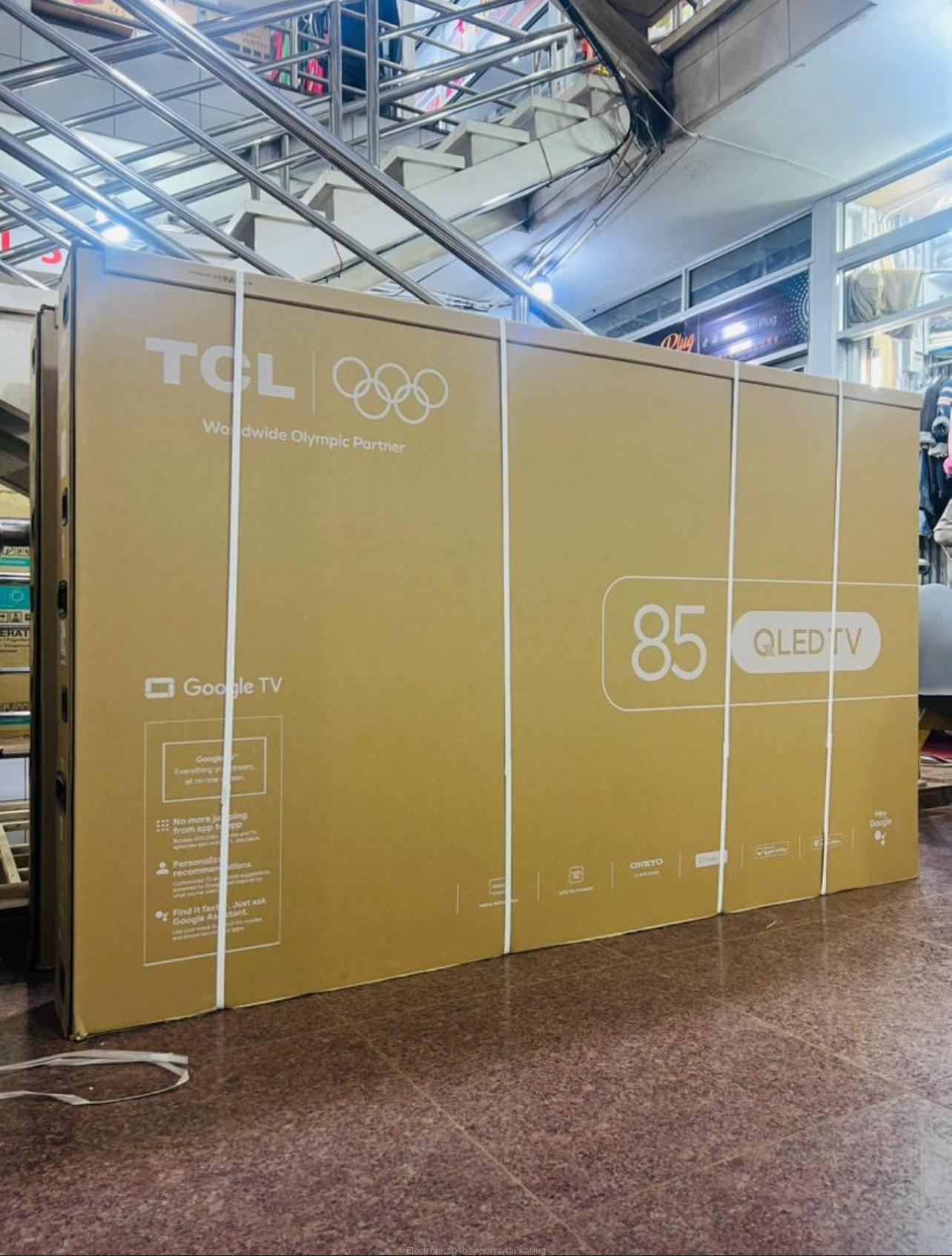 85” TCL .Qled Tv