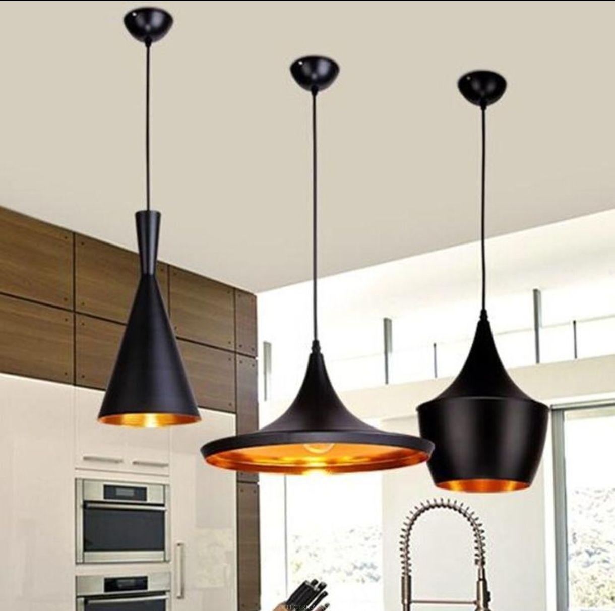Black pendant lampshade