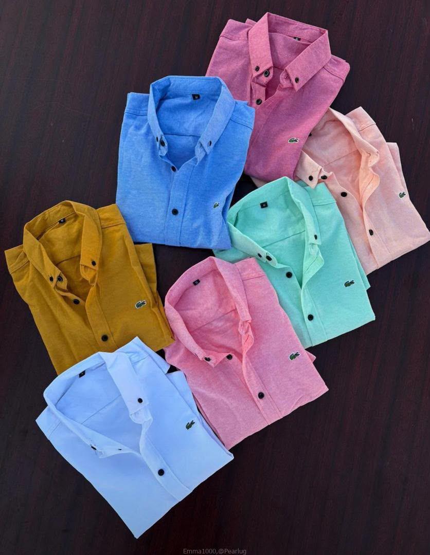 Lacoste long sleeved M to 3XL