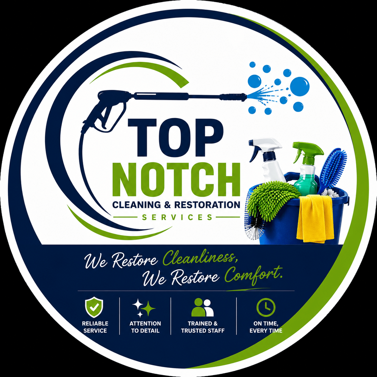 Top notch cleaning &restoration services
