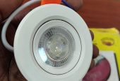 3colours LED spot light/white body 7watts