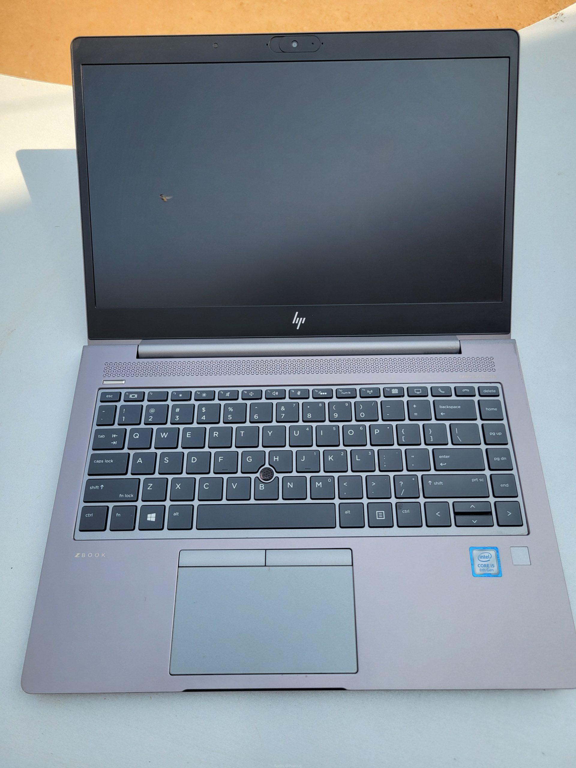 Hp zbook laptop (512gb ssd, 16gb ram, 4gb dedicated graphics card)