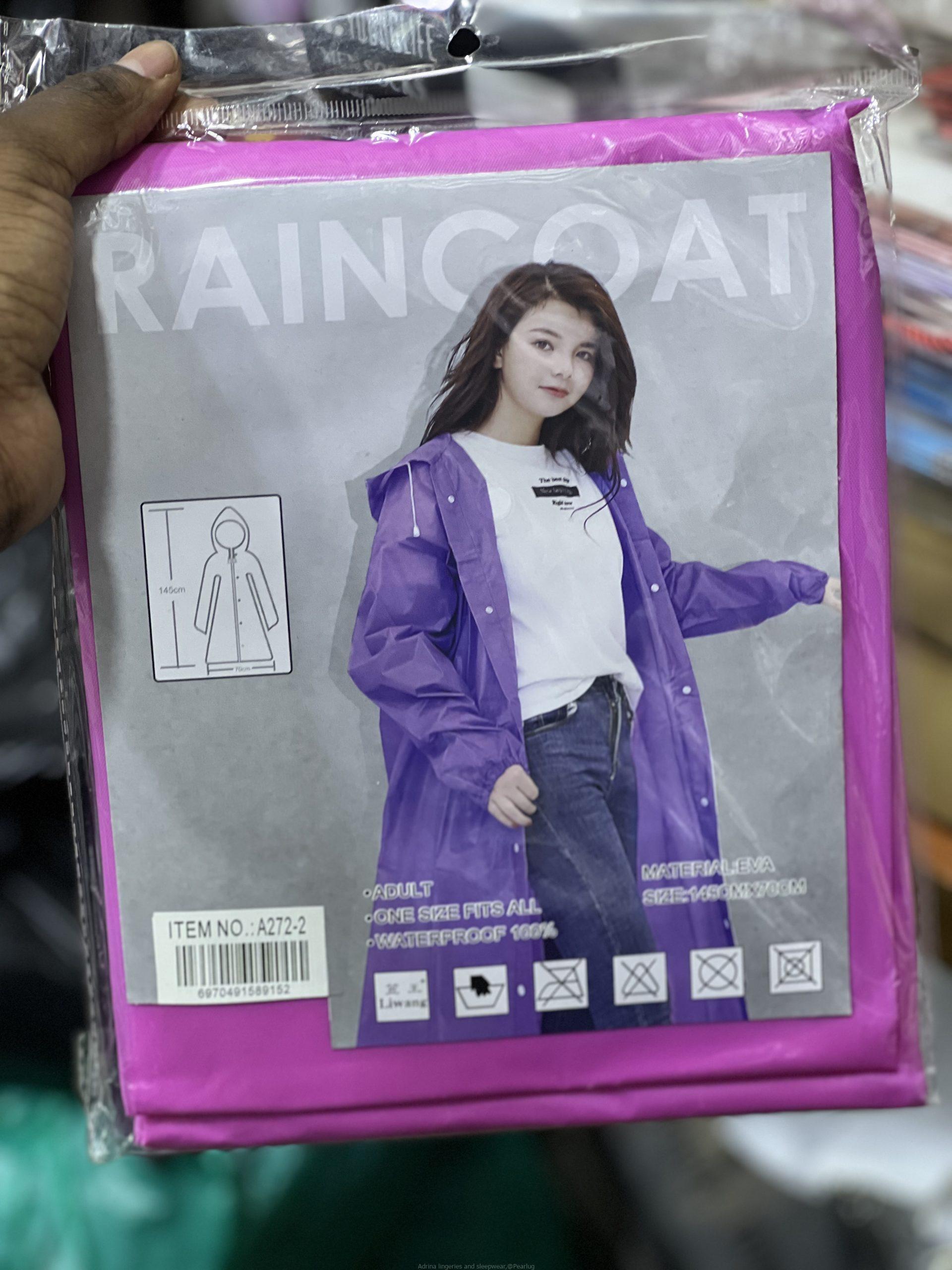 Rain coats