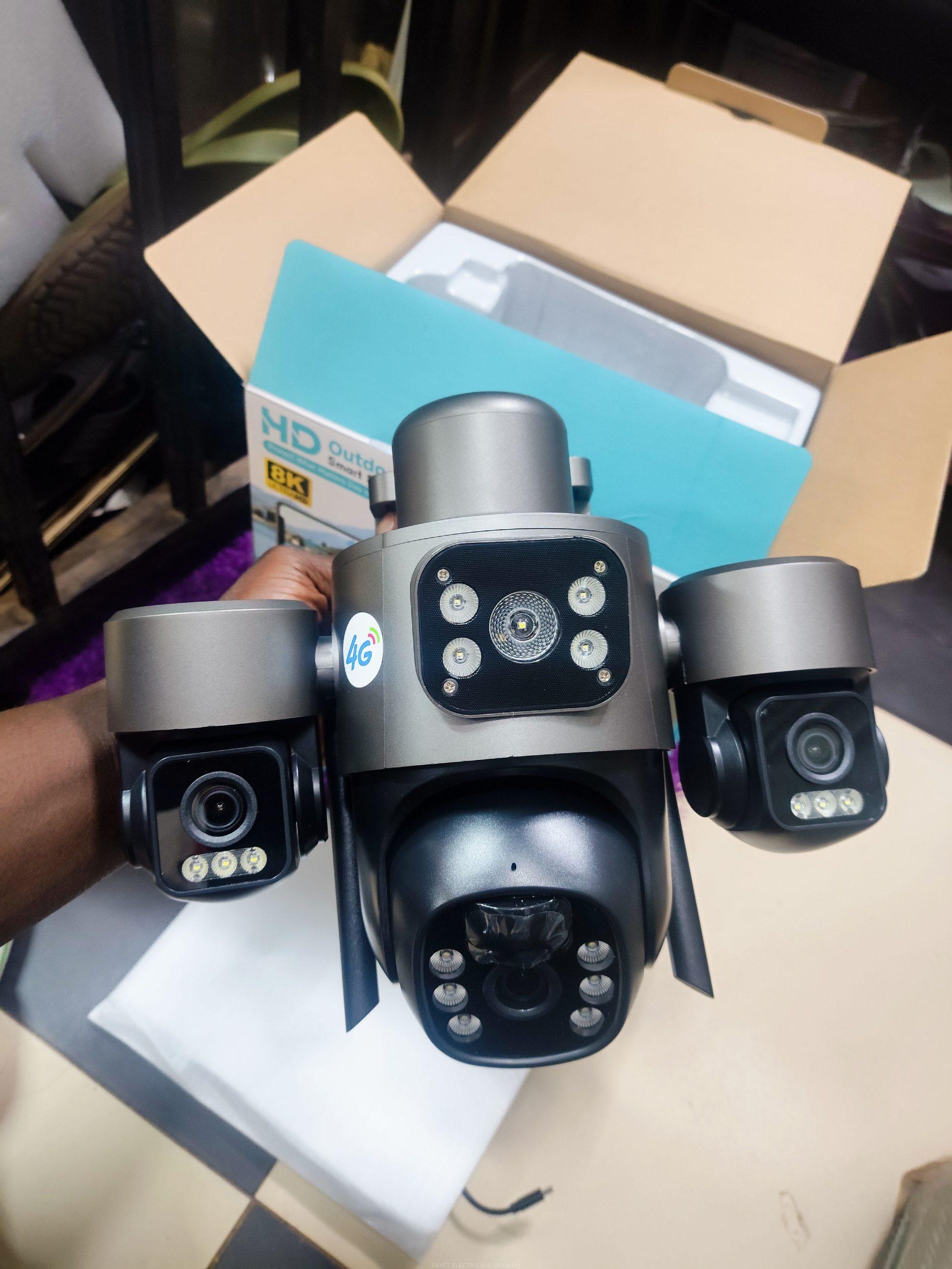 HD outdoor solar smart camera